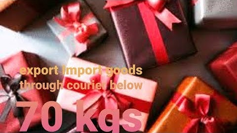 Export import through courier|below 70 kgs shipments|mpl logistics🛳⛴✈🛩🛫🛬