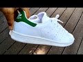 Adidas Originals - Stan Smith White/Green - ON FEET + Fit - Eddie Win