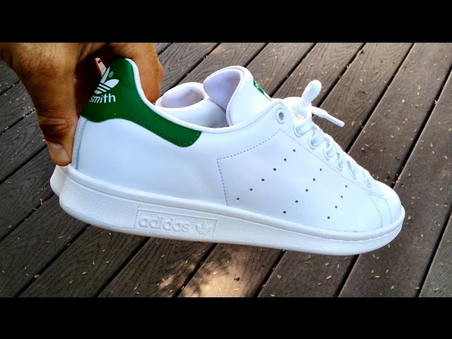 Adidas Originals - Stan Smith White/Green - On Feet + Fit - Eddie Win -  Youtube