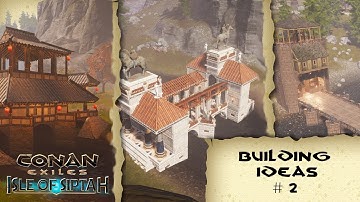 BUILDING IDEAS #2 BRIDGES [Part 1] - CONAN EXILES