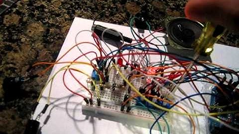 Arduino Sequencer and Theremin Second Prototype