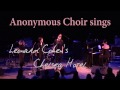 Capture de la vidéo Anonymous Choir // Live @ La Centrifugeuse