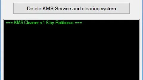 Как правильно удалить KMS-Service