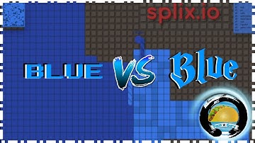 Splix.io - Ep 3 - Blue Vs Blue w TacoGary