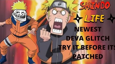 TRY THIS GLITCH FOR DEVA BEFORE ITS PATCHED|shindo life|