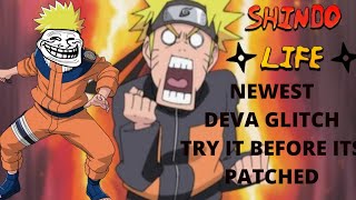 TRY THIS GLITCH FOR DEVA BEFORE ITS PATCHED|shindo life|