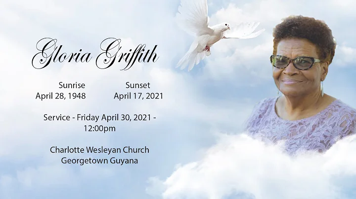 Homegoing Service of Gloria Griffith Friday 30th A...