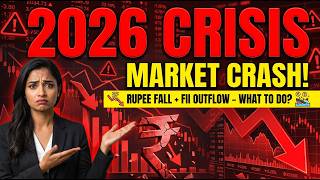 India’s Economic Crisis Rupee Fall, Market Crash, and FII Outflow 1