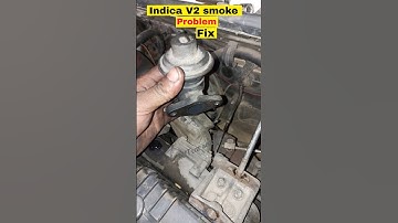 TATA Indica black smoke problem⚠️. @RNTCarservice7#viral #mechanical #short #shortsfeed