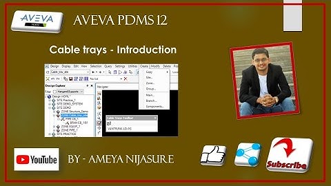AVEVA PDMS | Cable trays - Introduction