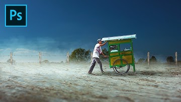 Photoshop Tutorial - Create Dramatic Color Effects | Photo Manipulation