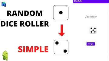 How to create a dice roller in android studio - simple tutorial