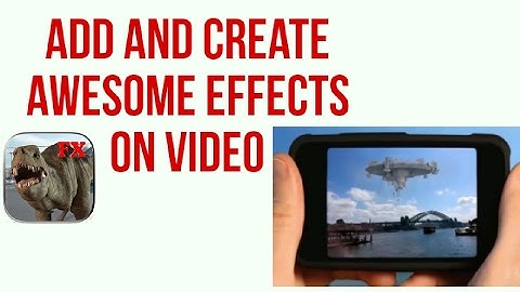 Add Awesome Effects to video By using FX Guru