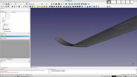 Freecad-Tutorial - English - Wing-Design Part 4