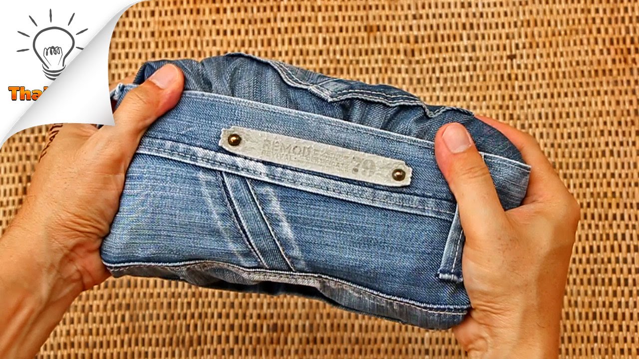 denim folding style