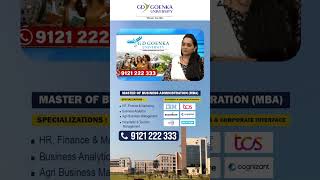 Competition to Get Admission for MBA at GD Goenka University : #gdgoenkauniversity #southheadlines