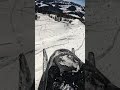 Snowmobile Big-Air Step Down 🎬 Blaine Mathews #Shorts #POV