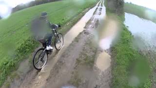 Mountain Biking in the mud -cut