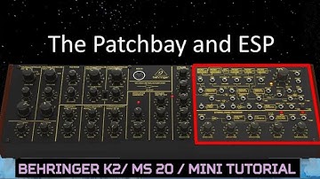BEHRINGER K-2/ KORG MS-20 - Guide to Patchbay and External Signal Processor