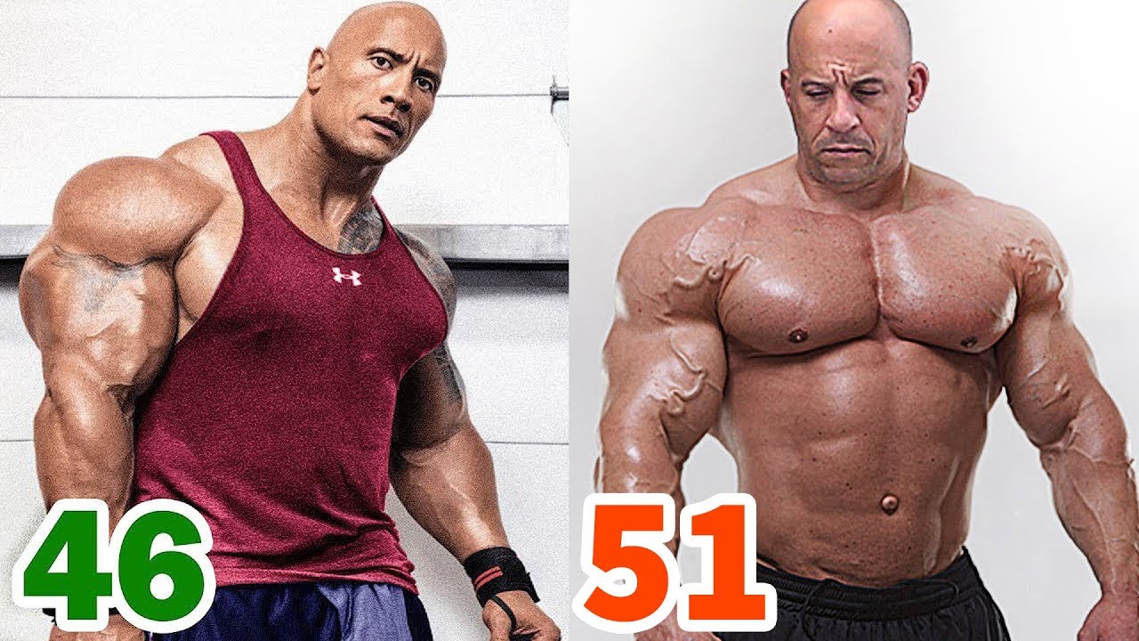  The Rock vs Vin Diesel  Transformation  2022 YouTube