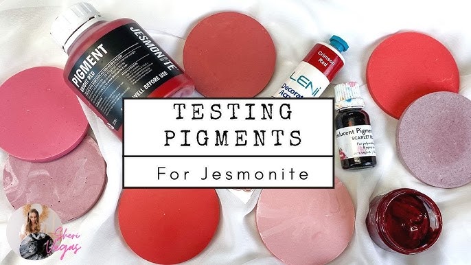 Jesmonite *How to mix your own pigments* Video 2 