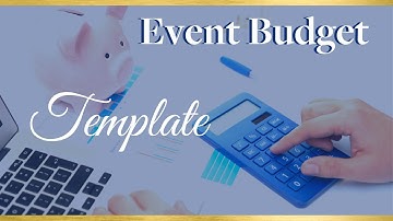 Event Budget Template Tutorial | Only Successful Events