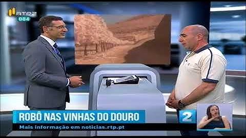 INESC TEC: Robô nas Vinhas do Douro - RTP2 com Prof. Raul Morais