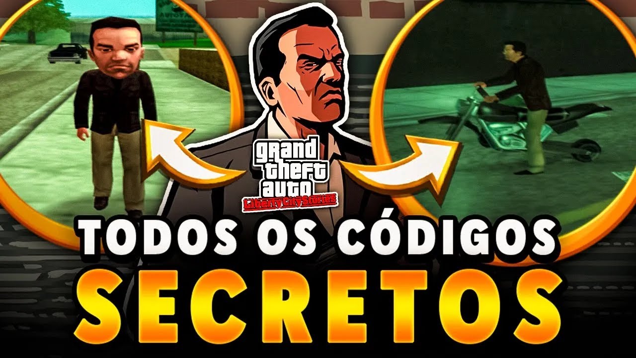 Códigos dos códigos - Códigos dos códigos: disponiblisa codigos GTA Liberty  City story  Os códigos continuarão a ser postado Se partilharem as  publicações e reagirem. Curti a pagina