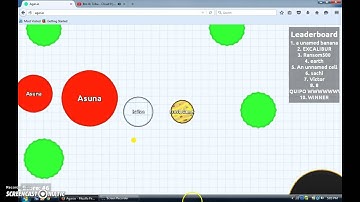 (Agario Series) #1 I Hate Germs