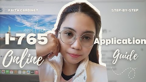 HOW TO APPLY I-765 VIA ONLINE APPLICATION | EAD ONLINE APPLICATION | WORK PERMIT | STEP BY STEP 2025