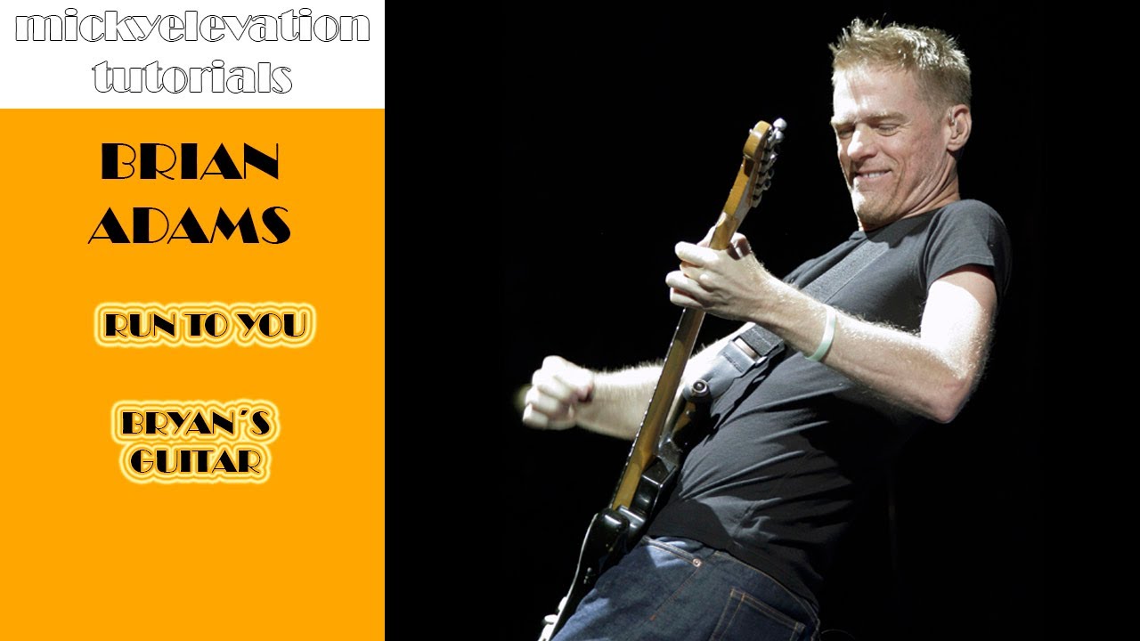 Bryan Adams Run to You Tutorial Parte 2. Keith Scott Guitar - YouTube Music...