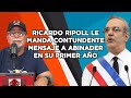 RICARDO RIPOLL MANDA MENSAJE CONTUNDENTE A ABINADER EN SU PRIMER AÑO DE GOBIERNO