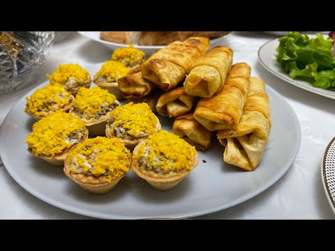 Майрамдык чакан дасторкон Бюджетный праздничный стол