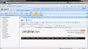 Kentico CMS Desk 5.5 Overview