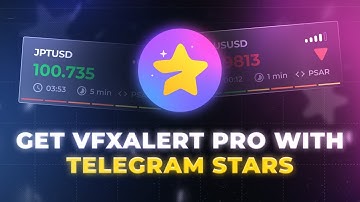Unlock vfxAlert PRO with Telegram Stars! | Binary Options Signals