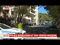 Police operation underway at sydney jewish museum