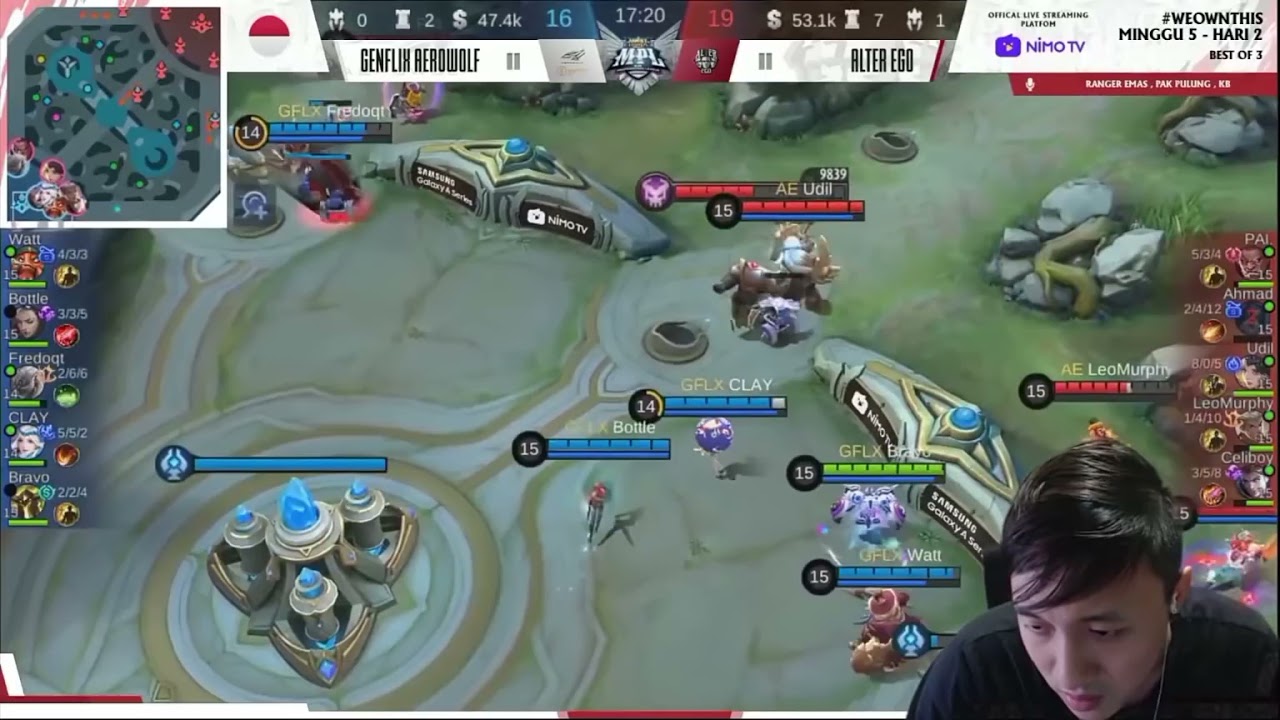 Ekspresi Bkent Saat Bane Watt Menggila!!!