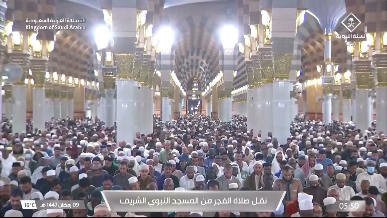 صلاة الفجر للشيخ عبدالباري الثبيتي 9 رمضان 1447هـ