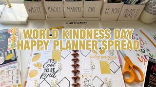 WORLD KINDNESS DAY | HAPPY PLANNER