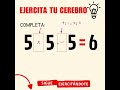 ESTIMULA EL CEREBRO | Ejercicio 7 #gimnasiacerebral