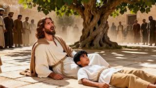 Jesus Heals a Demon-Possessed Boy | Mark 9:14–29 | Bible Story for Children
