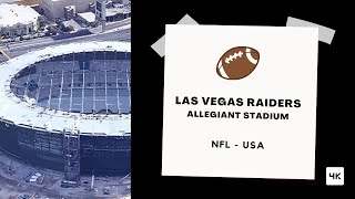 Las Vegas Raiders | Allegiant Stadium | NFL Stadiums | Paradise | Nevada | USA | 4K