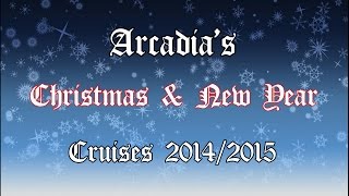 Arcadia Xmas & New Year Cruise 2014/2015
A video of our Xmas & New Year cruise aboard P&Os Arcadia in December 2014 - January 2015. Calling at: Zeebrugge, Copenhagen, Oslo, Southampton, Lanzarote, Tenerife, Funchal & La Coruna. Arcadia Xmas & New Year Cruise 2014/2015