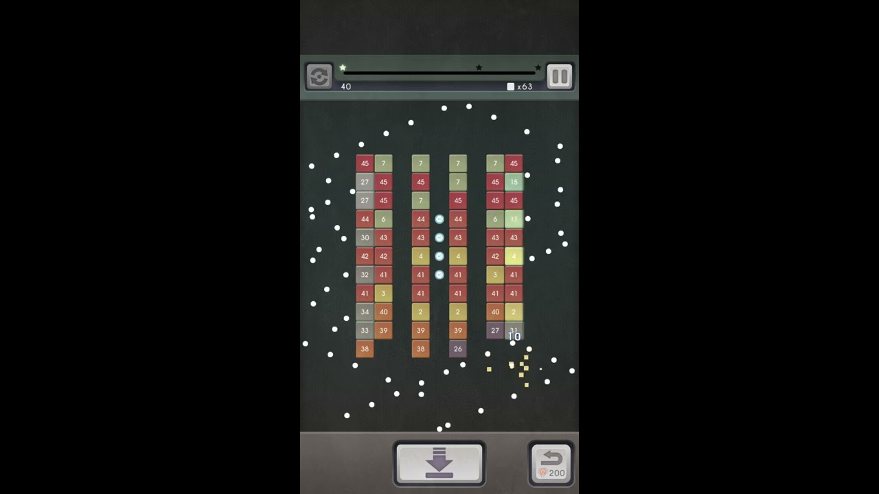 Bricks Breaker Mission Gameplay Геймплей