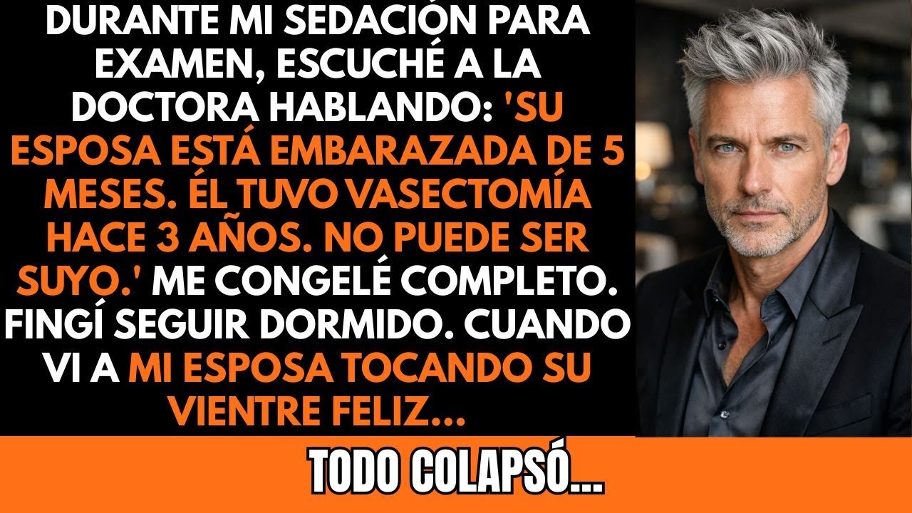 Durante mi sedación, escuché: 