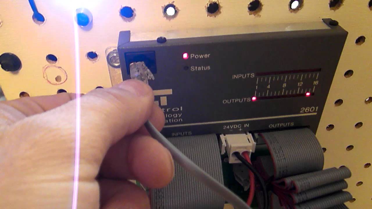 Control Technology Corporation 2601 PLC 2 Connect To PC YouTube