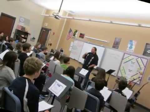 Chordbuddy visits Attea Middle School in Glenview, IL