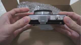 Olympus Pen Mini E-PM1 Camera Unboxing