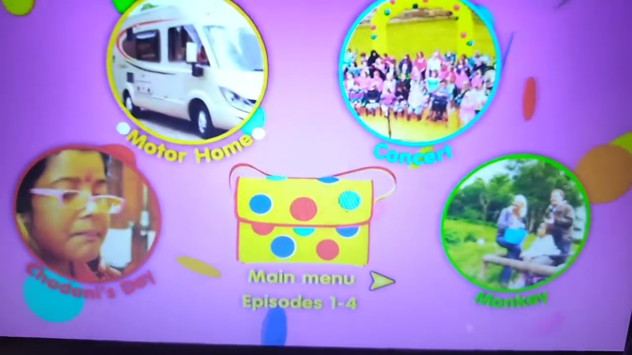 dvd menu walkthrough something special days out with friends UK DVD 2014