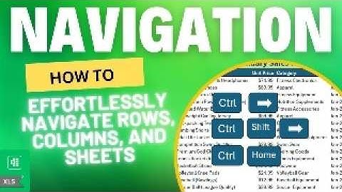 Ditch the Mouse! Master Excel Navigation with Keyboard Shortcuts